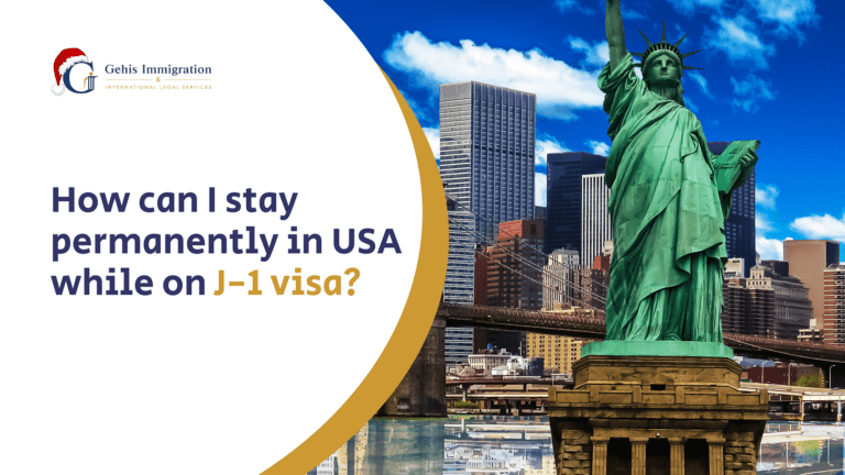 Permanent Stay on J-1 Visa Status
