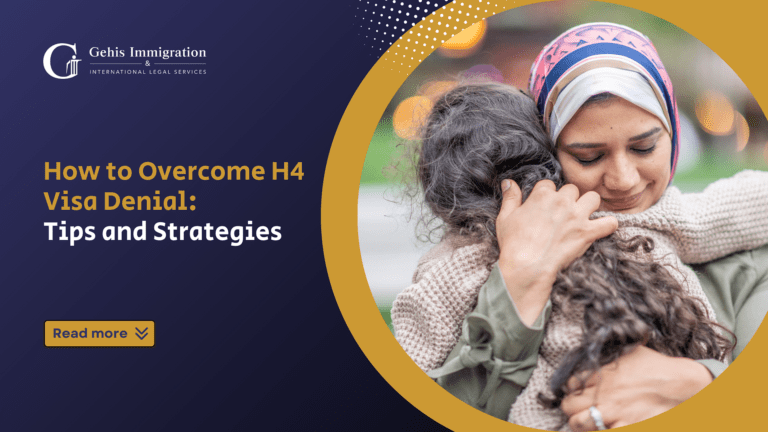 How to Overcome us h4 Visa Denial