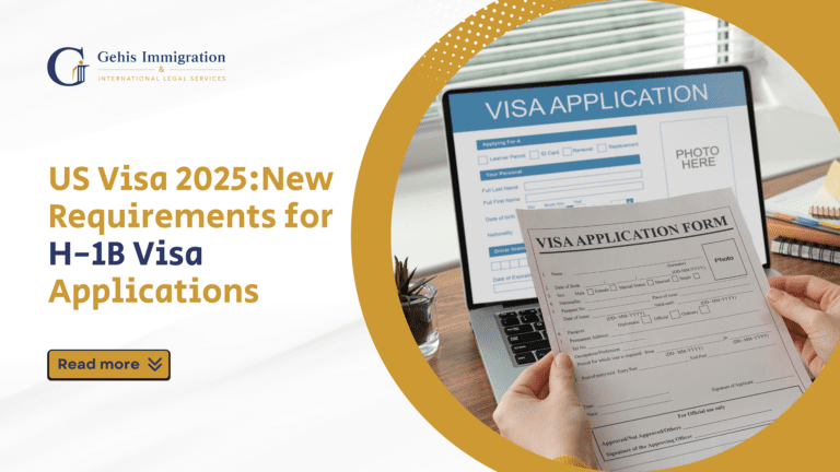 Requirements for H-1b visa application : US Visa 2025